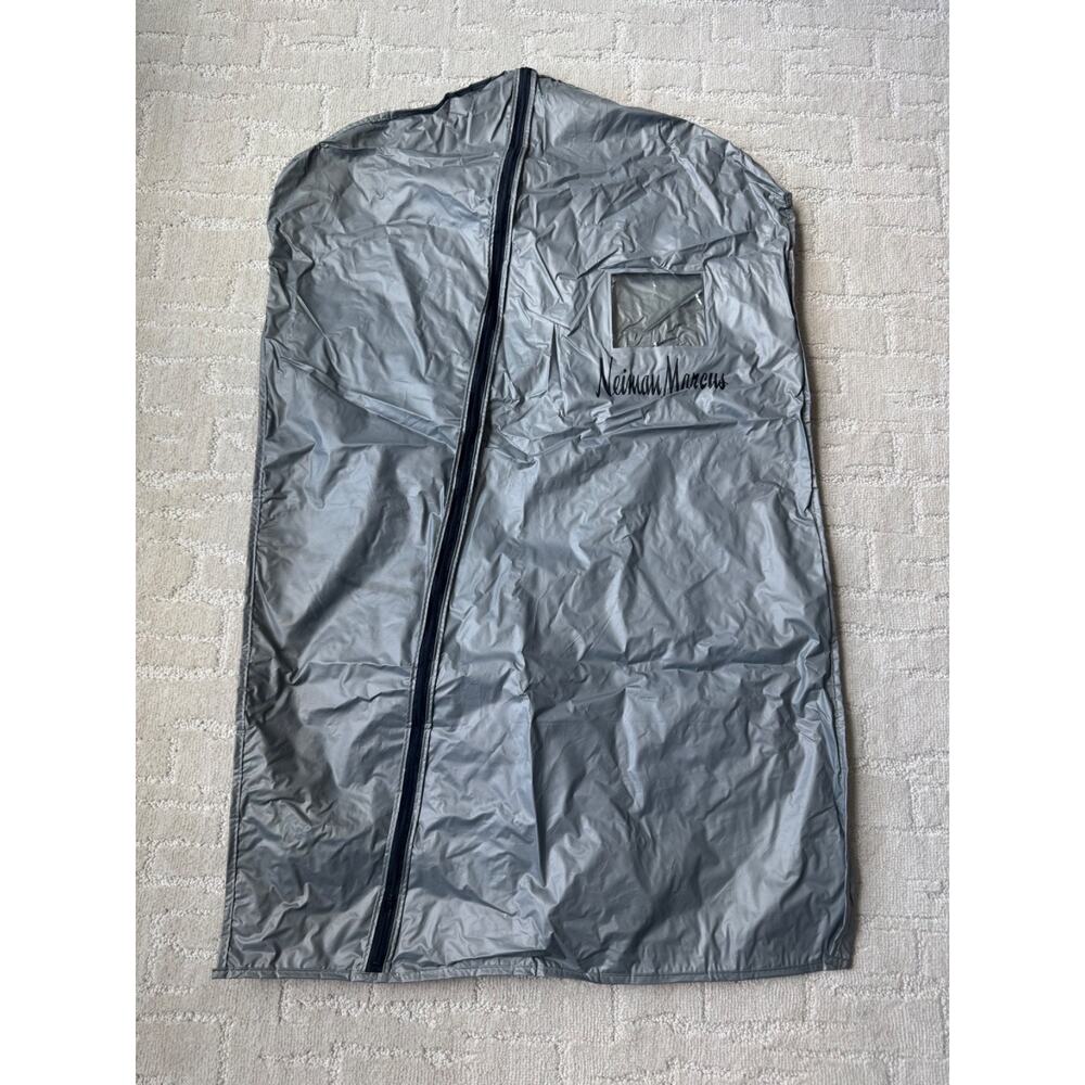 Neiman Marcus Gray Garment Zipped Cover